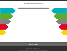 Tablet Screenshot of mind.wholelifewholeworld.com